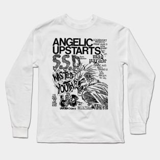 Angelic Upstarts / S.S.D. / Mad Parade / Wasted Youth Punk Flyer Long Sleeve T-Shirt